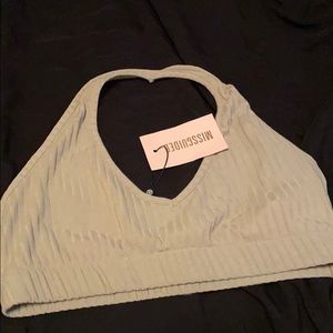 Missguided halter top